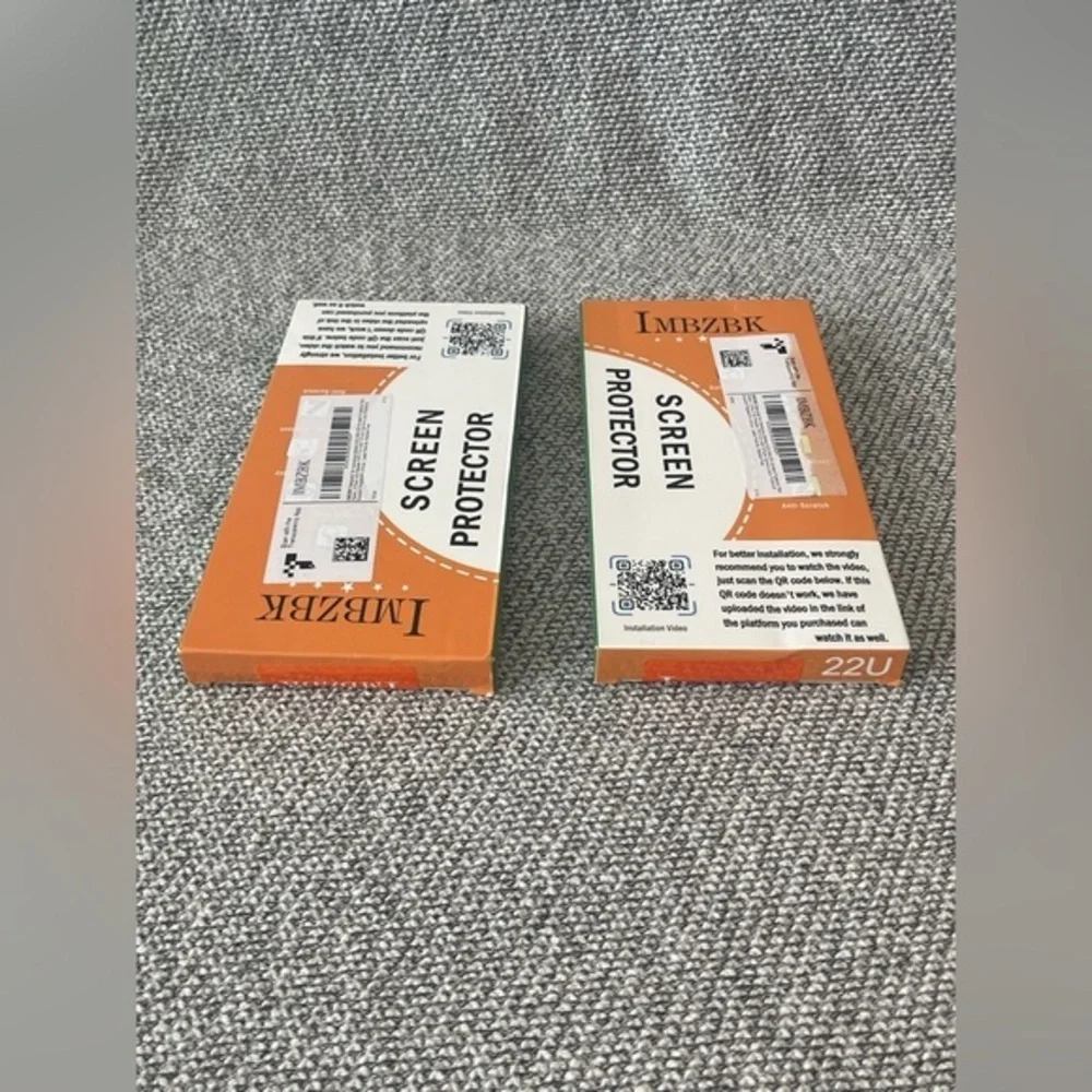 Samsung Galaxy S22 Ultra Screen Protectors- 3 Per Package, 2 Boxes